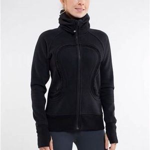 Lululemon Black Cuddle Up Jacket, Size 8